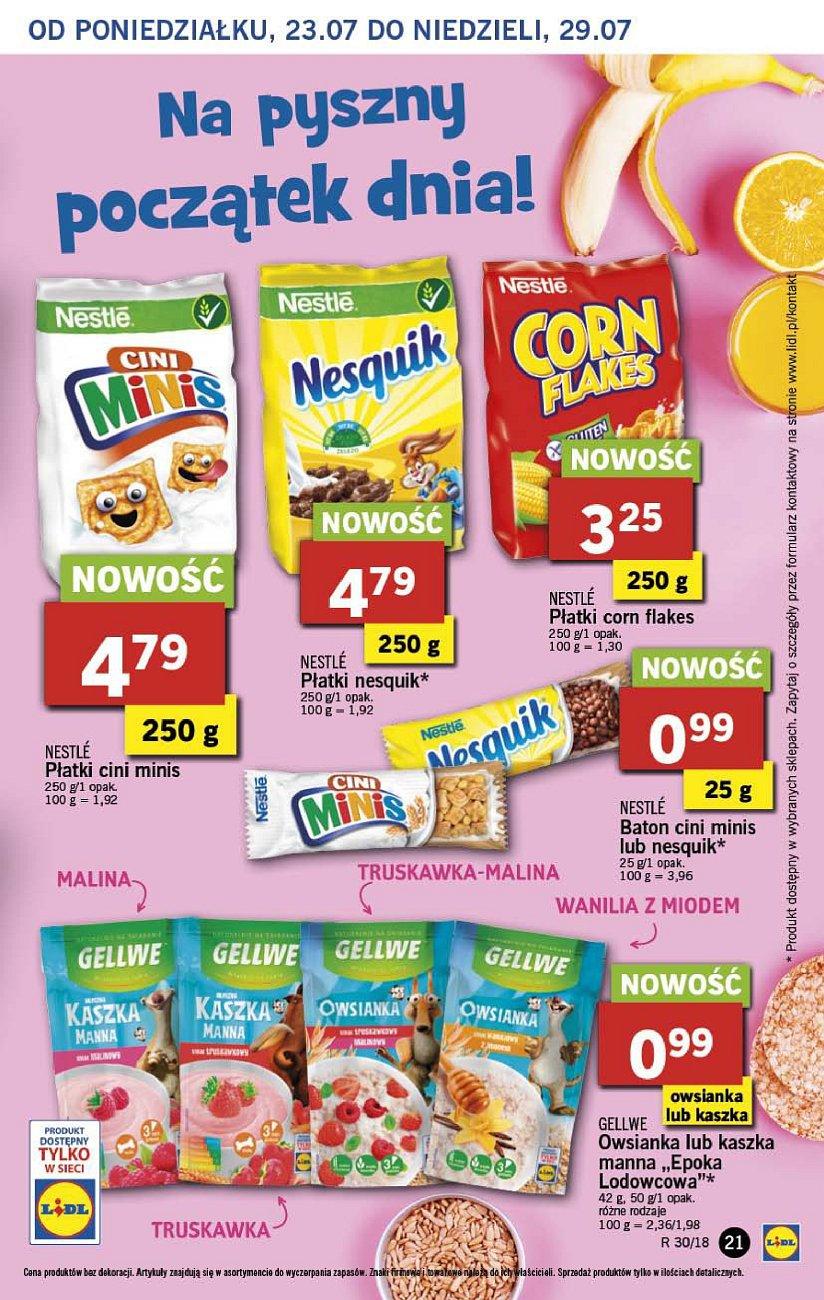 Gazetka promocyjna Lidl do 25/07/2018 str.21