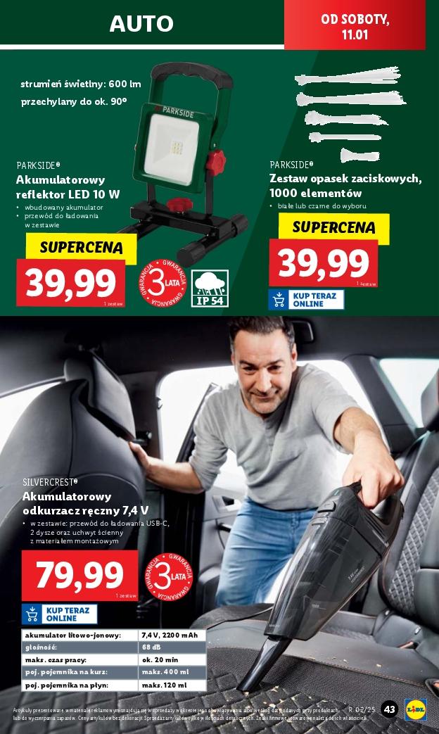 Gazetka promocyjna Lidl do 11/01/2025 str.47