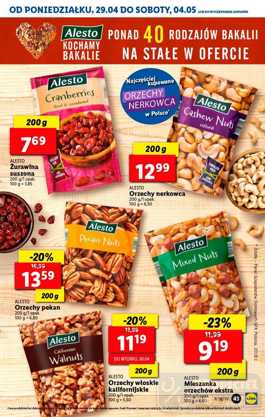 Gazetka promocyjna Lidl do 04/05/2019 str.43