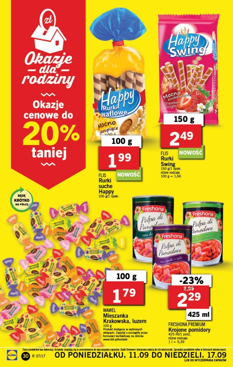 Gazetka promocyjna Lidl do 13/09/2017 str.30