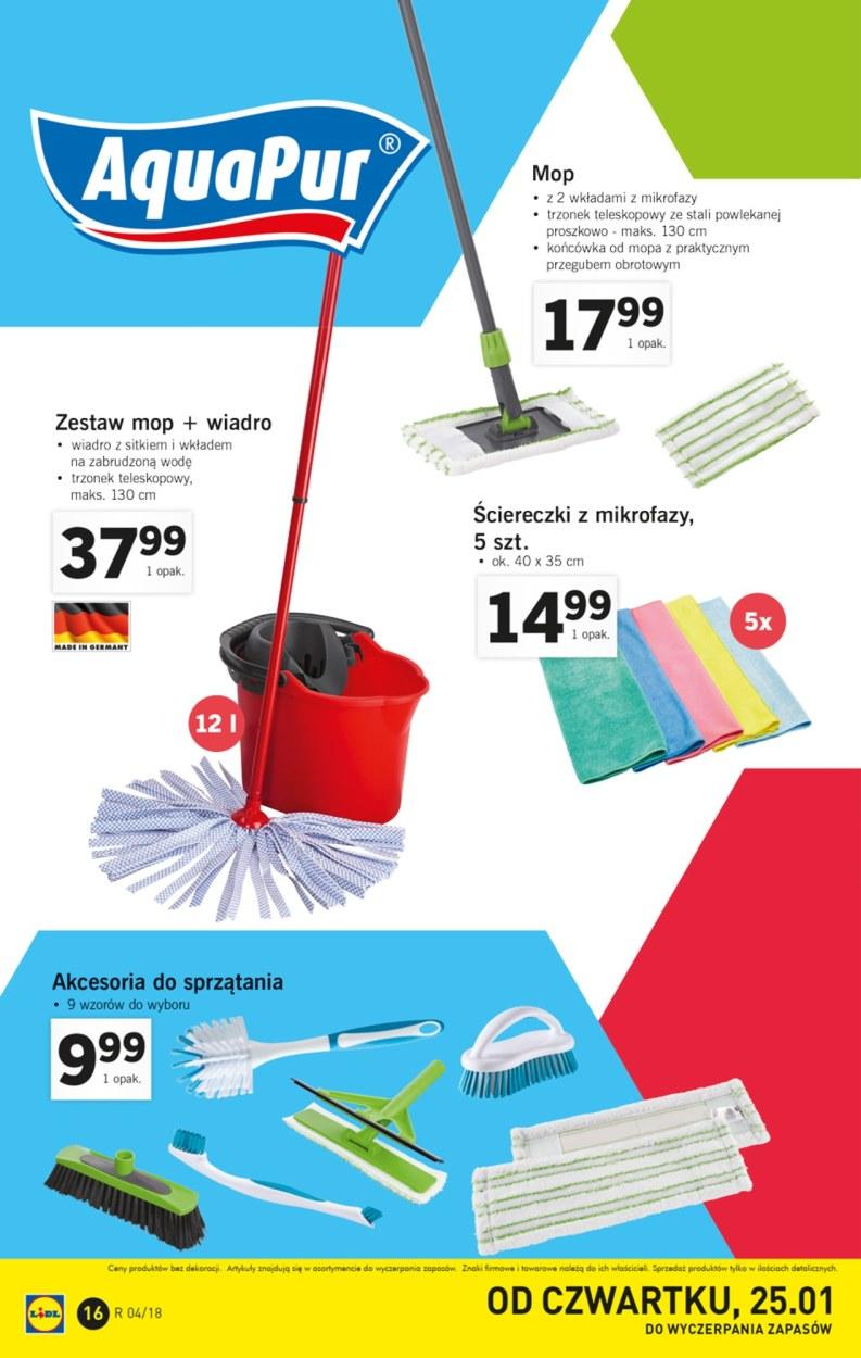 Gazetka promocyjna Lidl do 28/01/2018 str.16