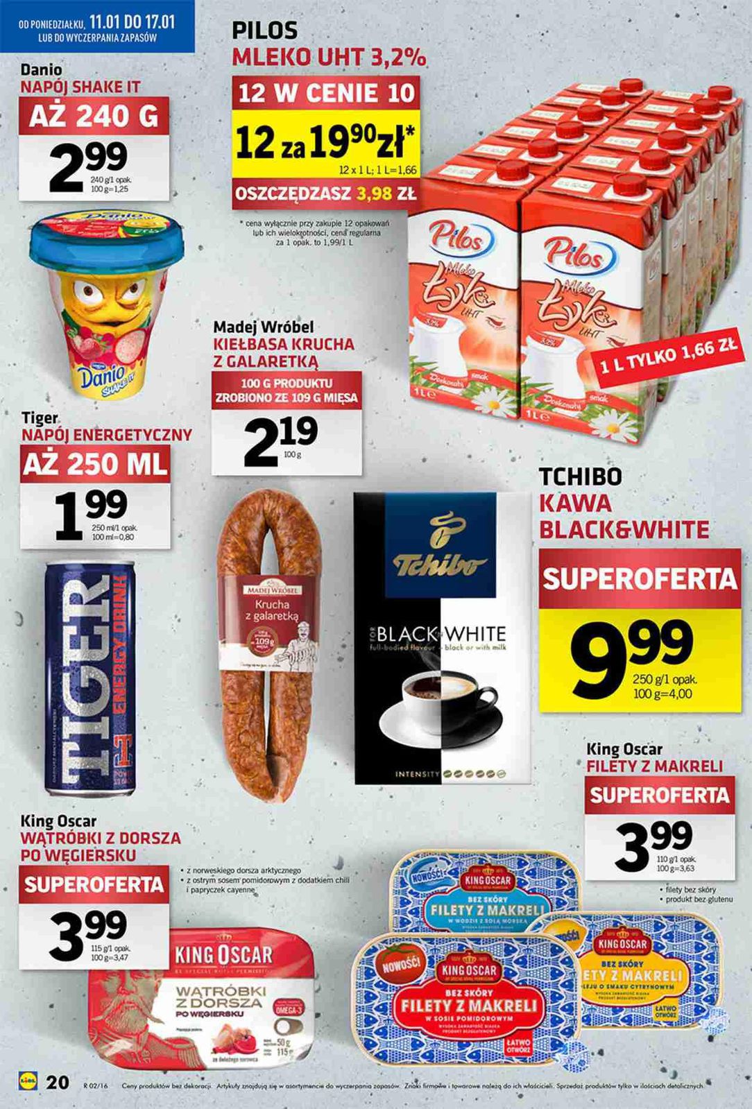 Gazetka promocyjna Lidl do 17/01/2016 str.20