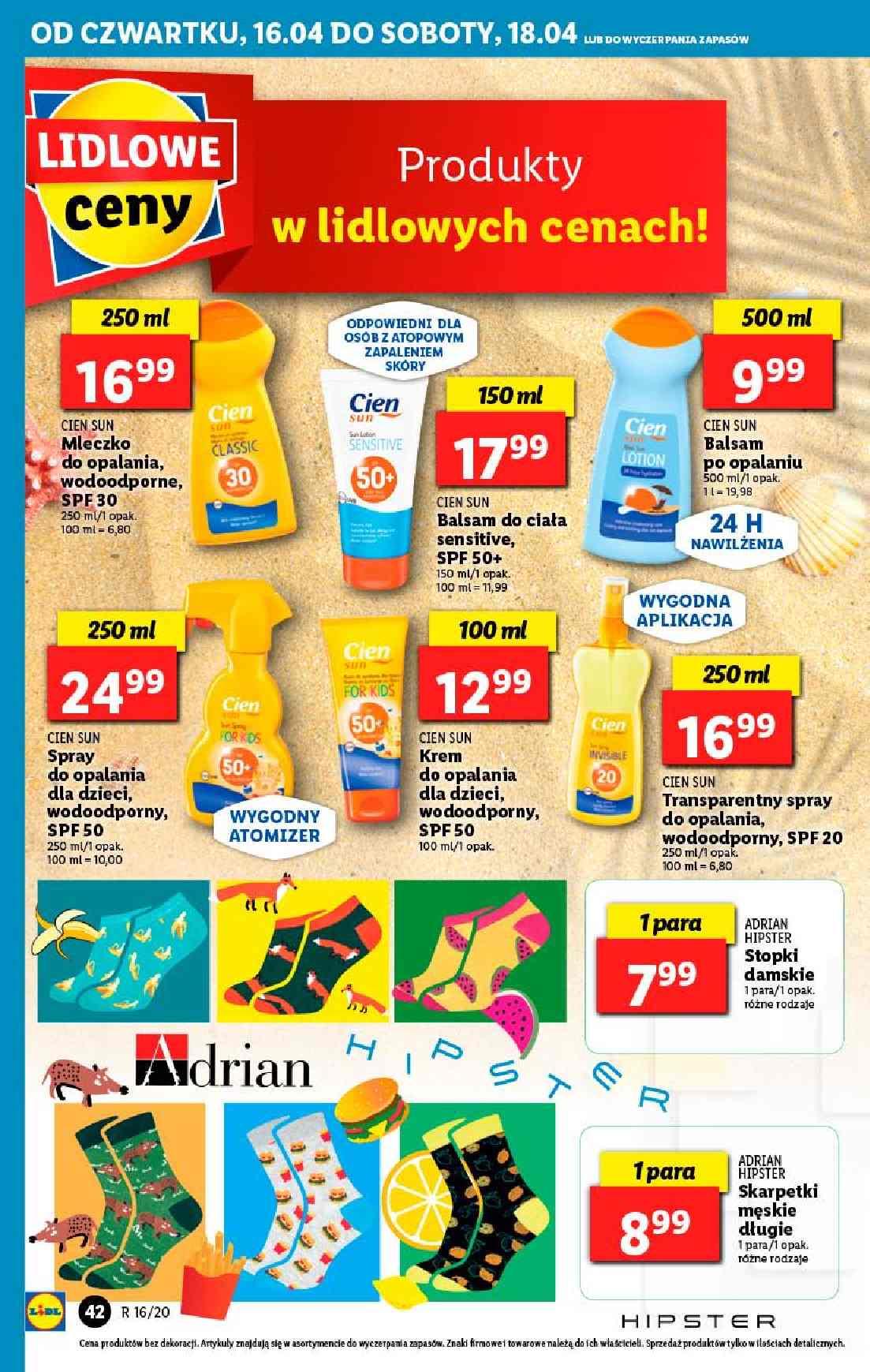 Gazetka promocyjna Lidl do 18/04/2020 str.42