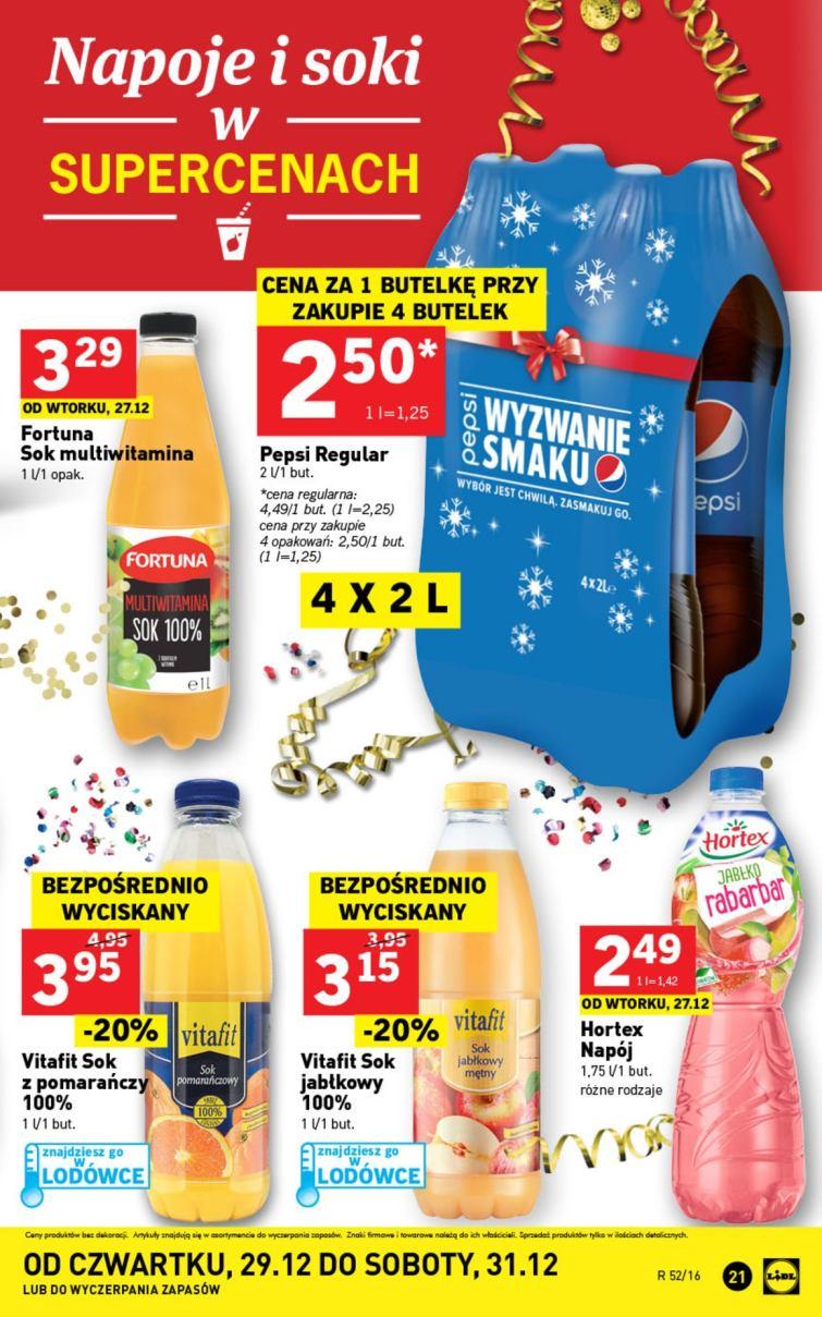 Gazetka promocyjna Lidl do 31/12/2016 str.21