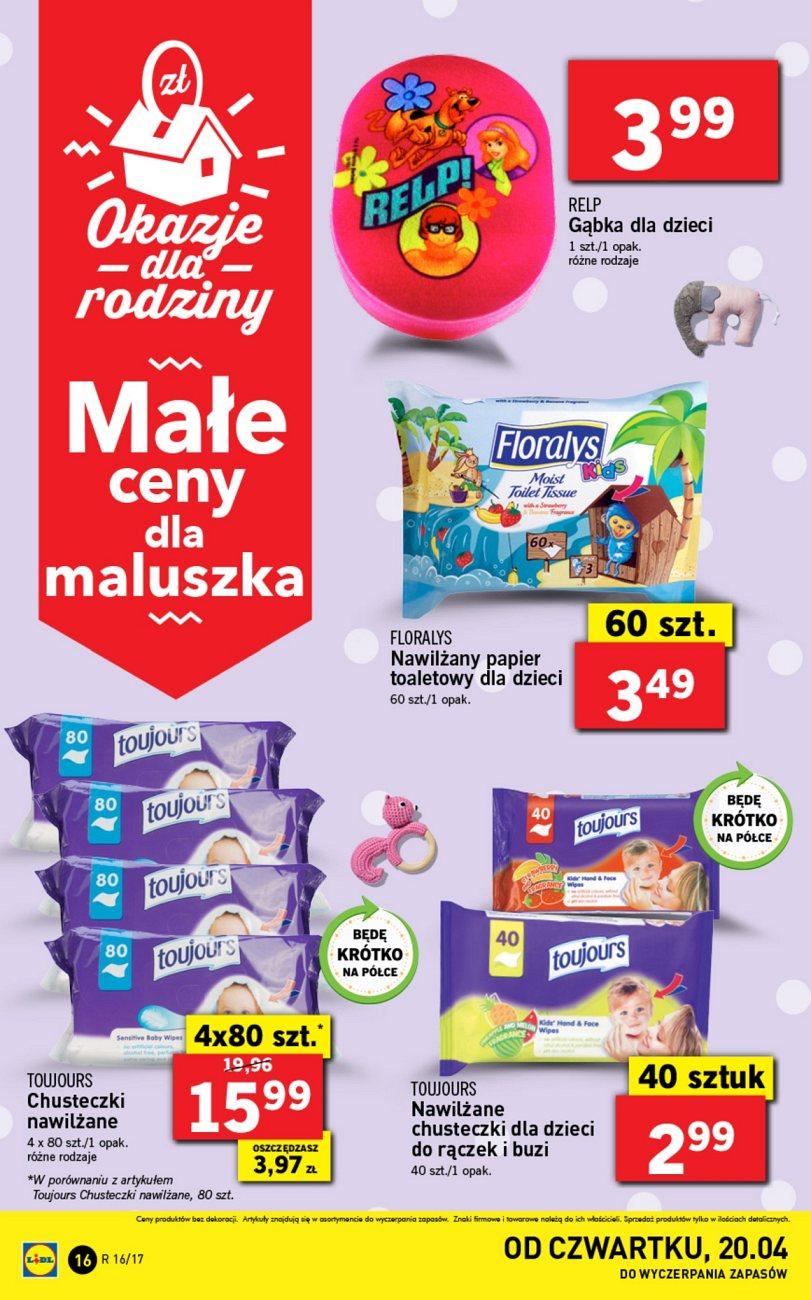 Gazetka promocyjna Lidl do 23/04/2017 str.16