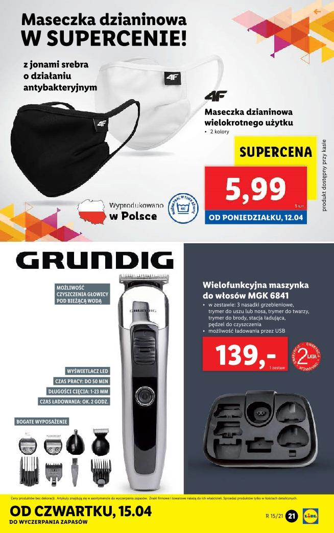 Gazetka promocyjna Lidl do 17/04/2021 str.21