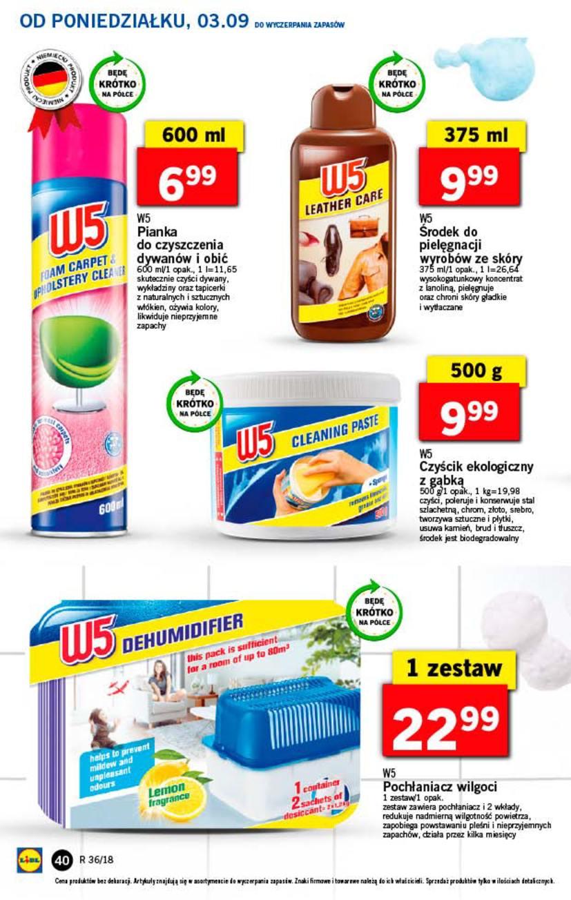 Gazetka promocyjna Lidl do 05/09/2018 str.40