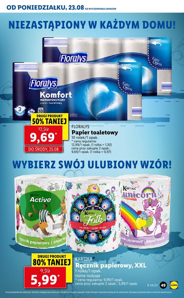 Gazetka promocyjna Lidl do 29/08/2021 str.49