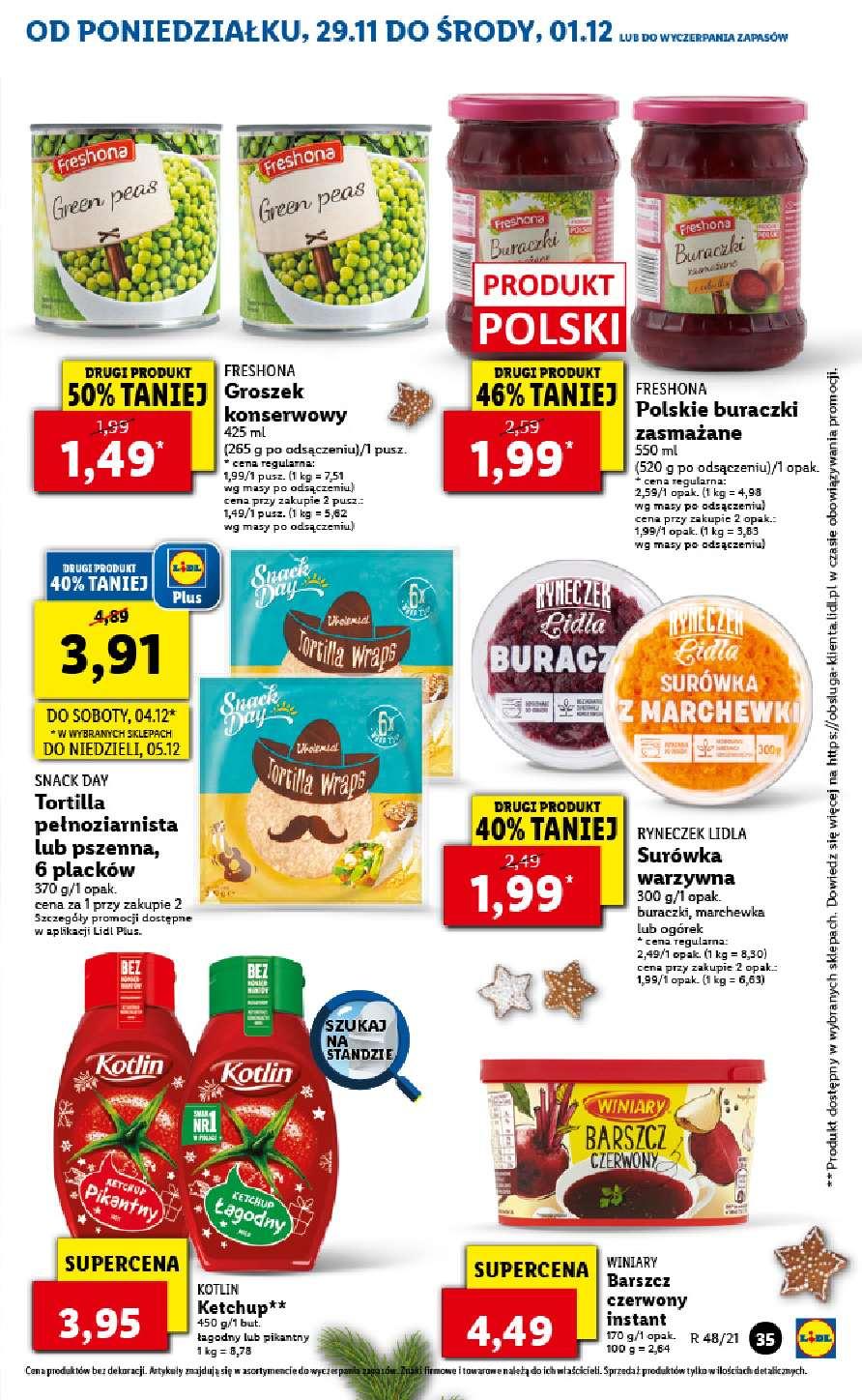 Gazetka promocyjna Lidl do 01/12/2021 str.35