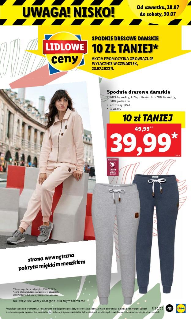 Gazetka promocyjna Lidl do 30/07/2022 str.43