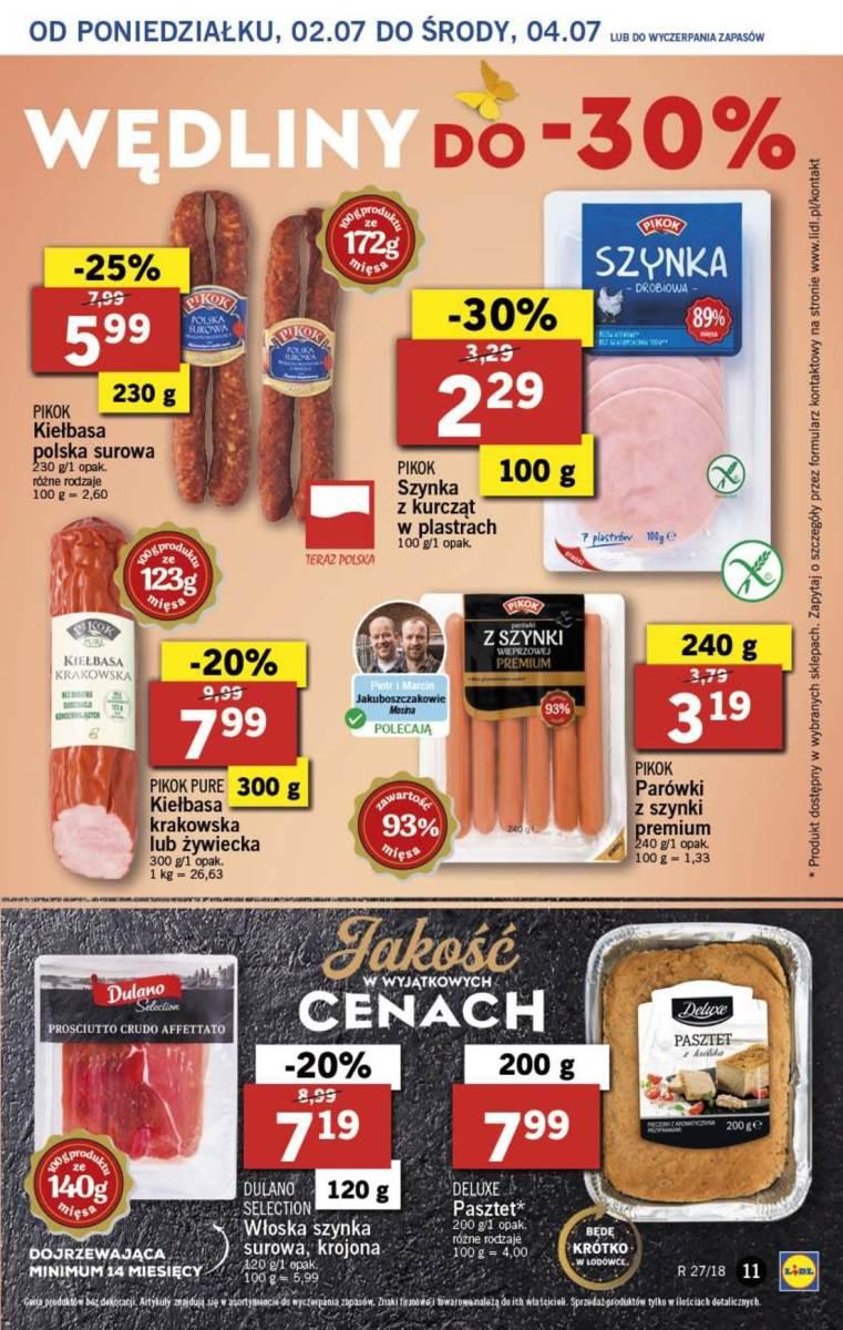 Gazetka promocyjna Lidl do 04/07/2018 str.11