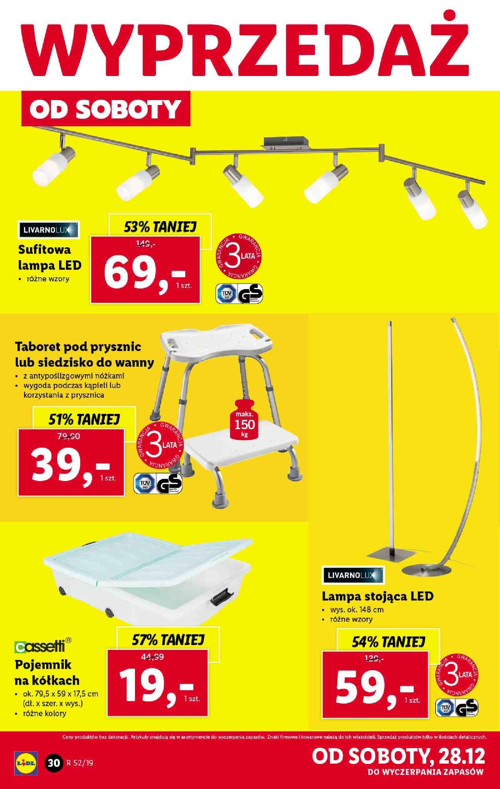 Gazetka promocyjna Lidl do 29/12/2019 str.30