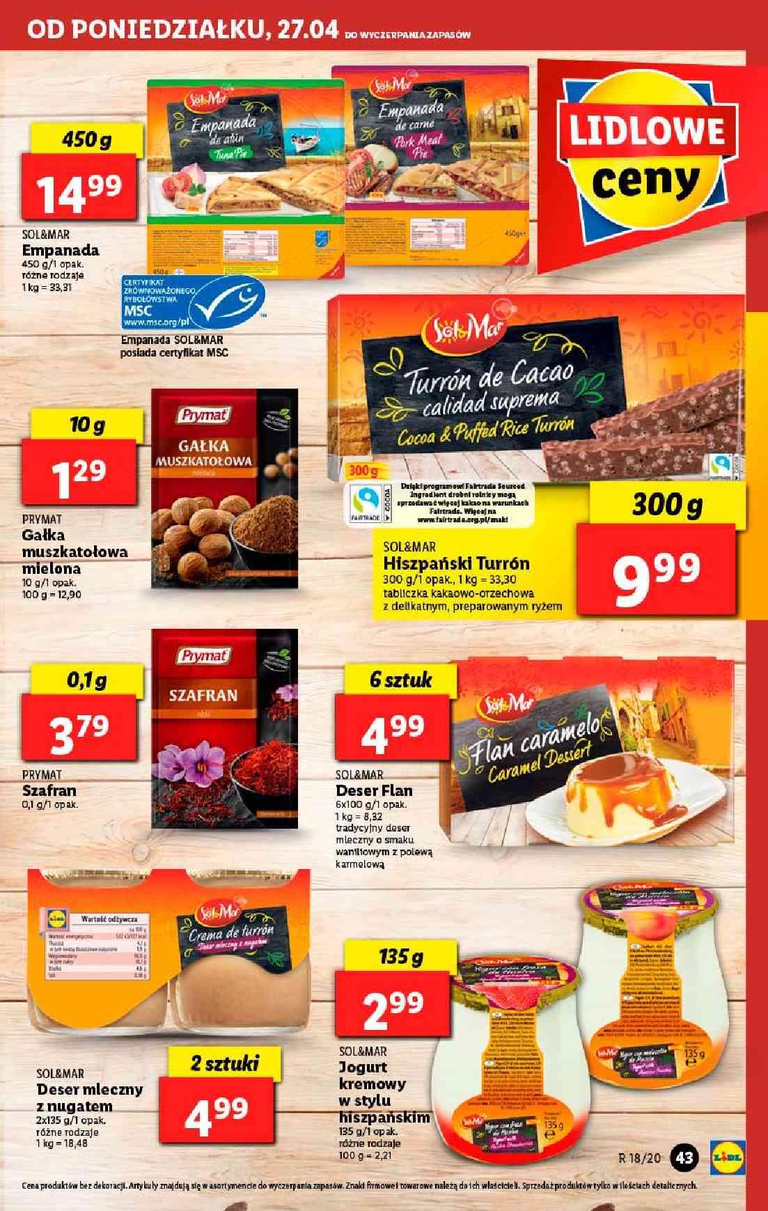 Gazetka promocyjna Lidl do 29/04/2020 str.43