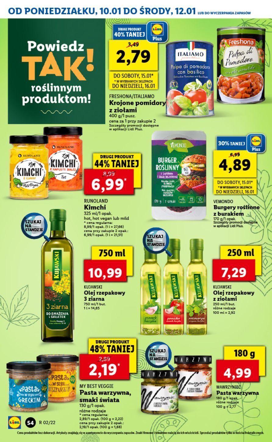 Gazetka promocyjna Lidl do 12/01/2022 str.54