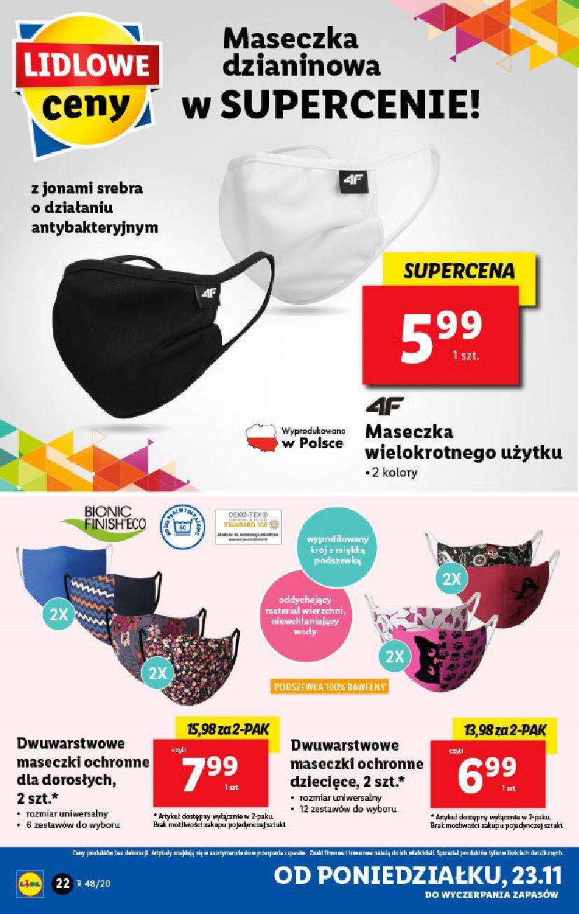 Gazetka promocyjna Lidl do 29/11/2020 str.22