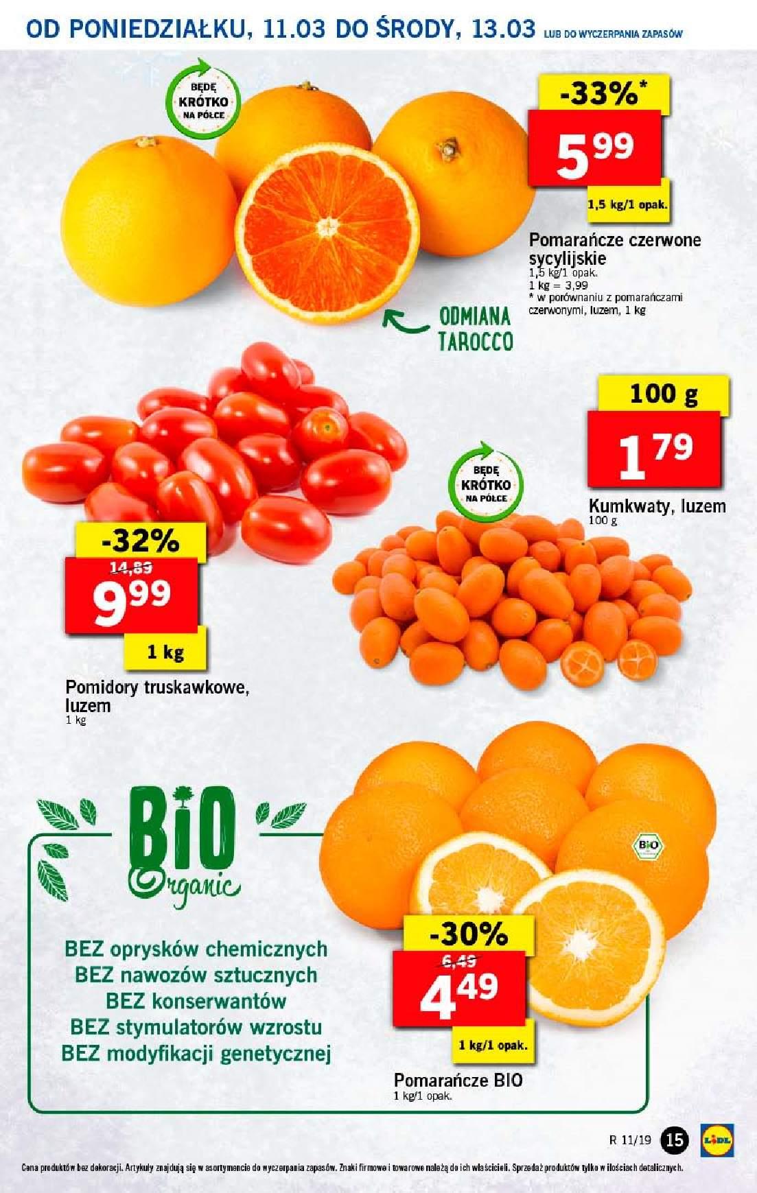 Gazetka promocyjna Lidl do 13/03/2019 str.15