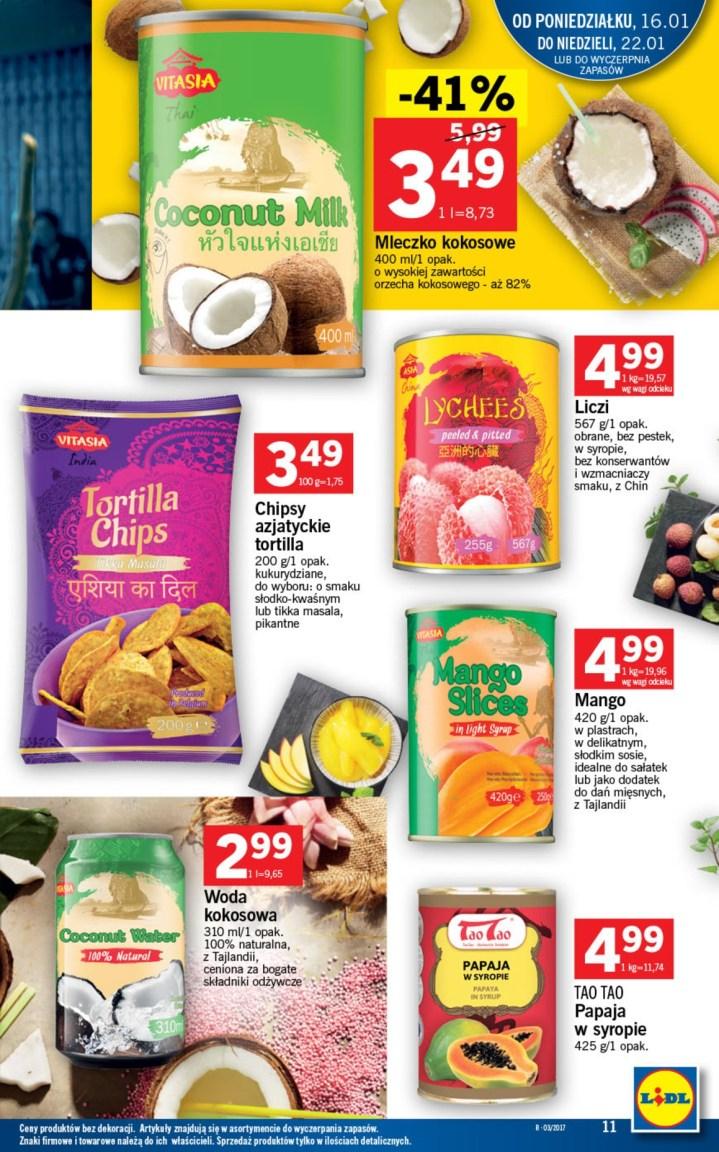 Gazetka promocyjna Lidl do 22/01/2017 str.11