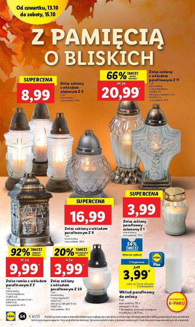 Gazetka promocyjna Lidl do 15/10/2022 str.54