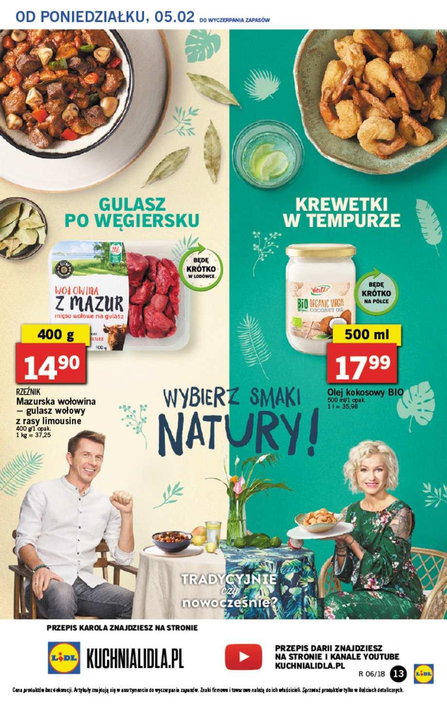 Gazetka promocyjna Lidl do 07/02/2018 str.13