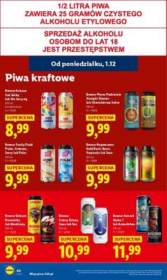 Lidl od poniedziałku