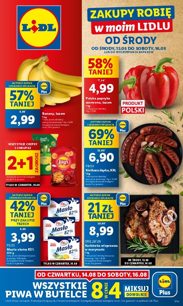 Gazetka promocyjna Lidl do 16/08/2025 str.1