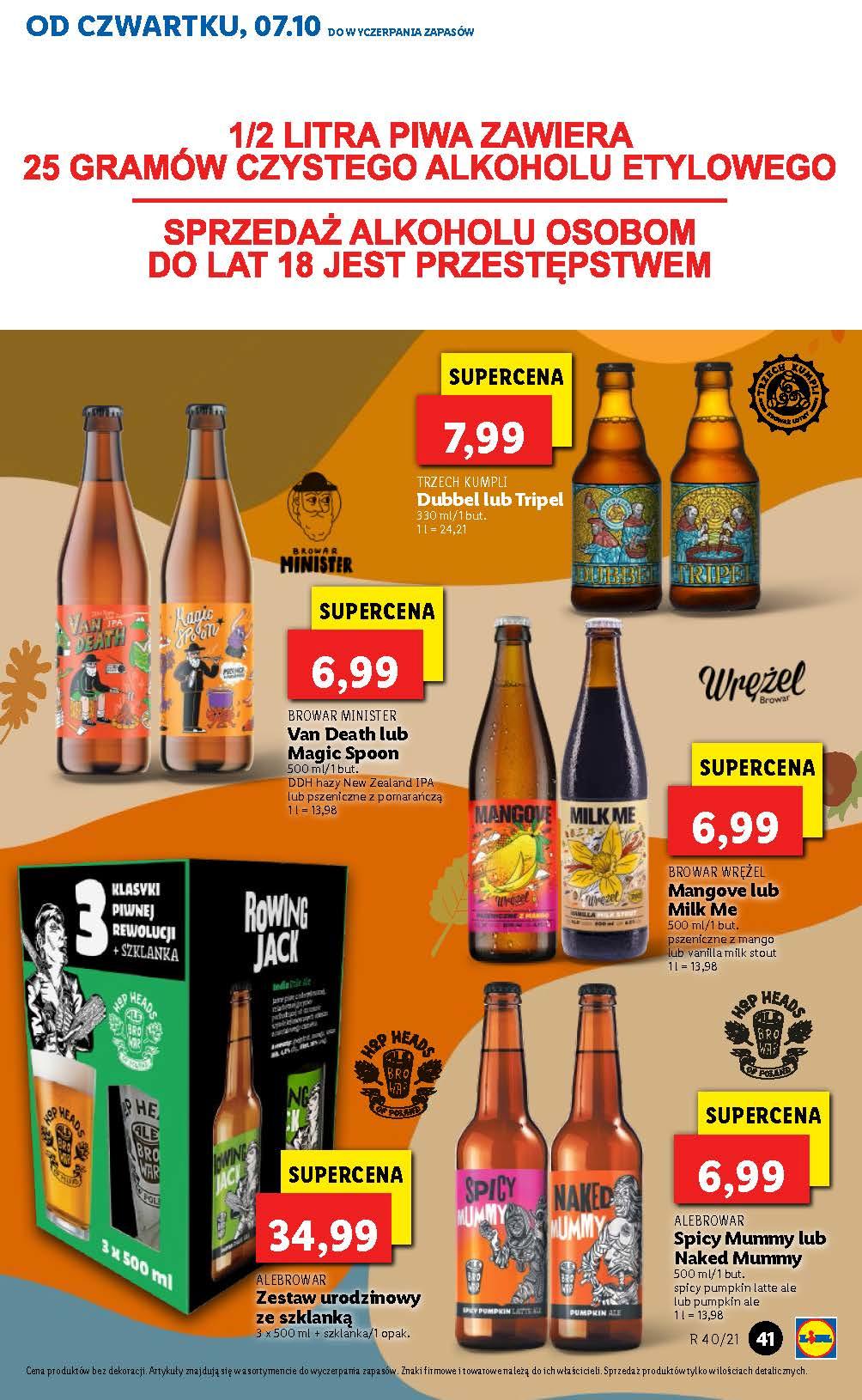 Gazetka promocyjna Lidl do 09/10/2021 str.41