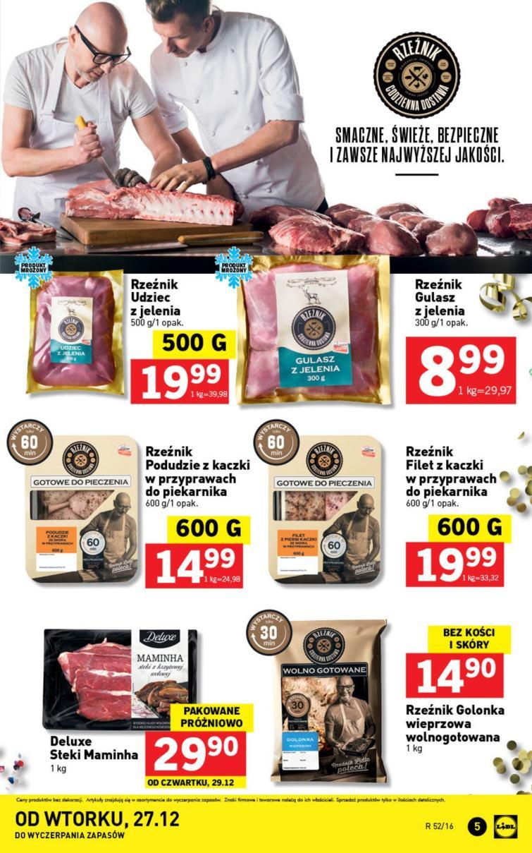 Gazetka promocyjna Lidl do 31/12/2016 str.5