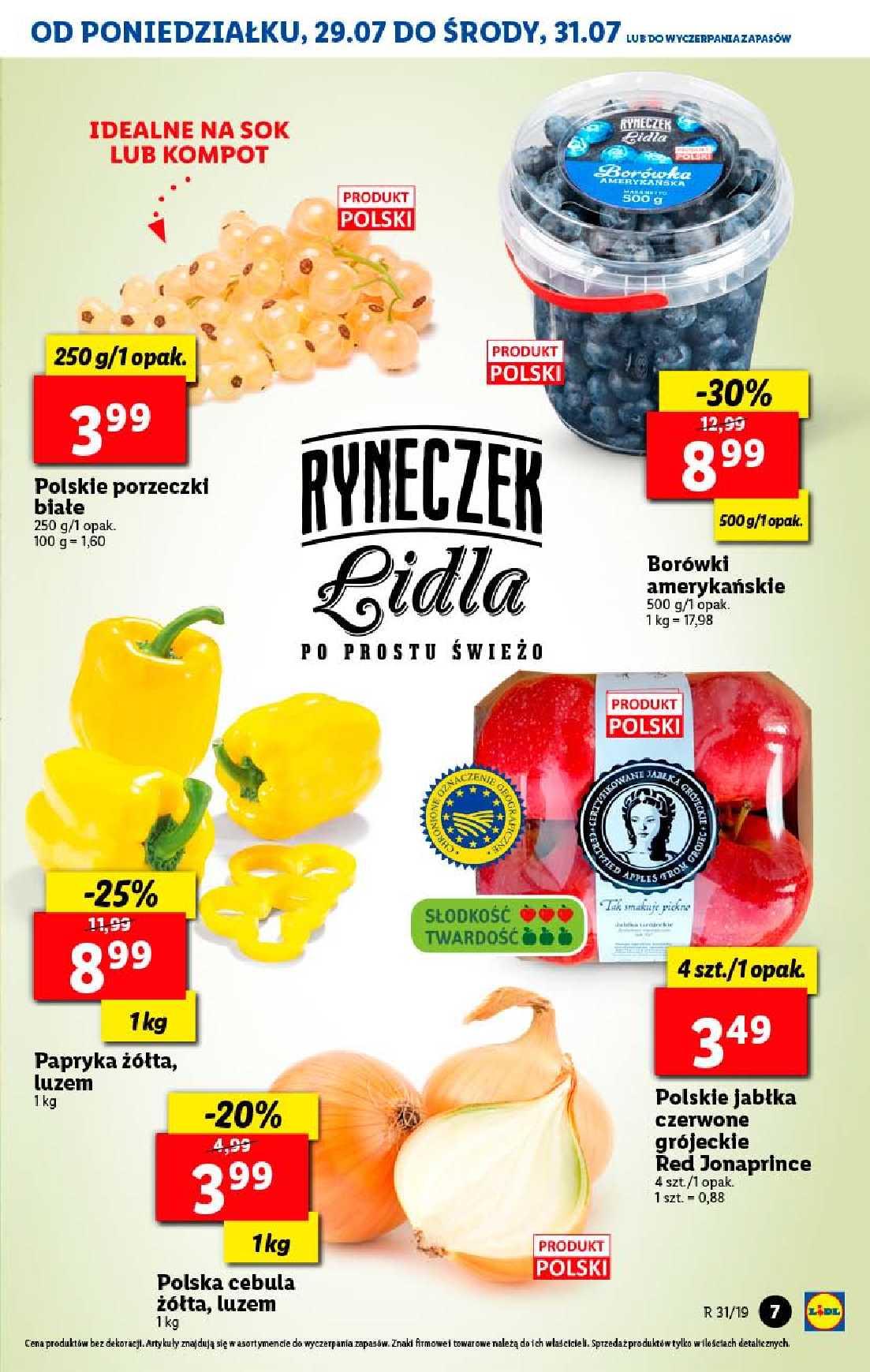 Gazetka promocyjna Lidl do 31/07/2019 str.7