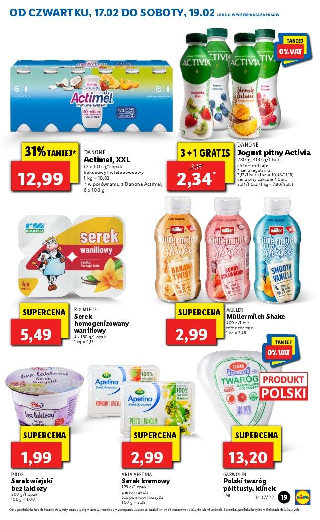 Gazetka promocyjna Lidl do 19/02/2022 str.19