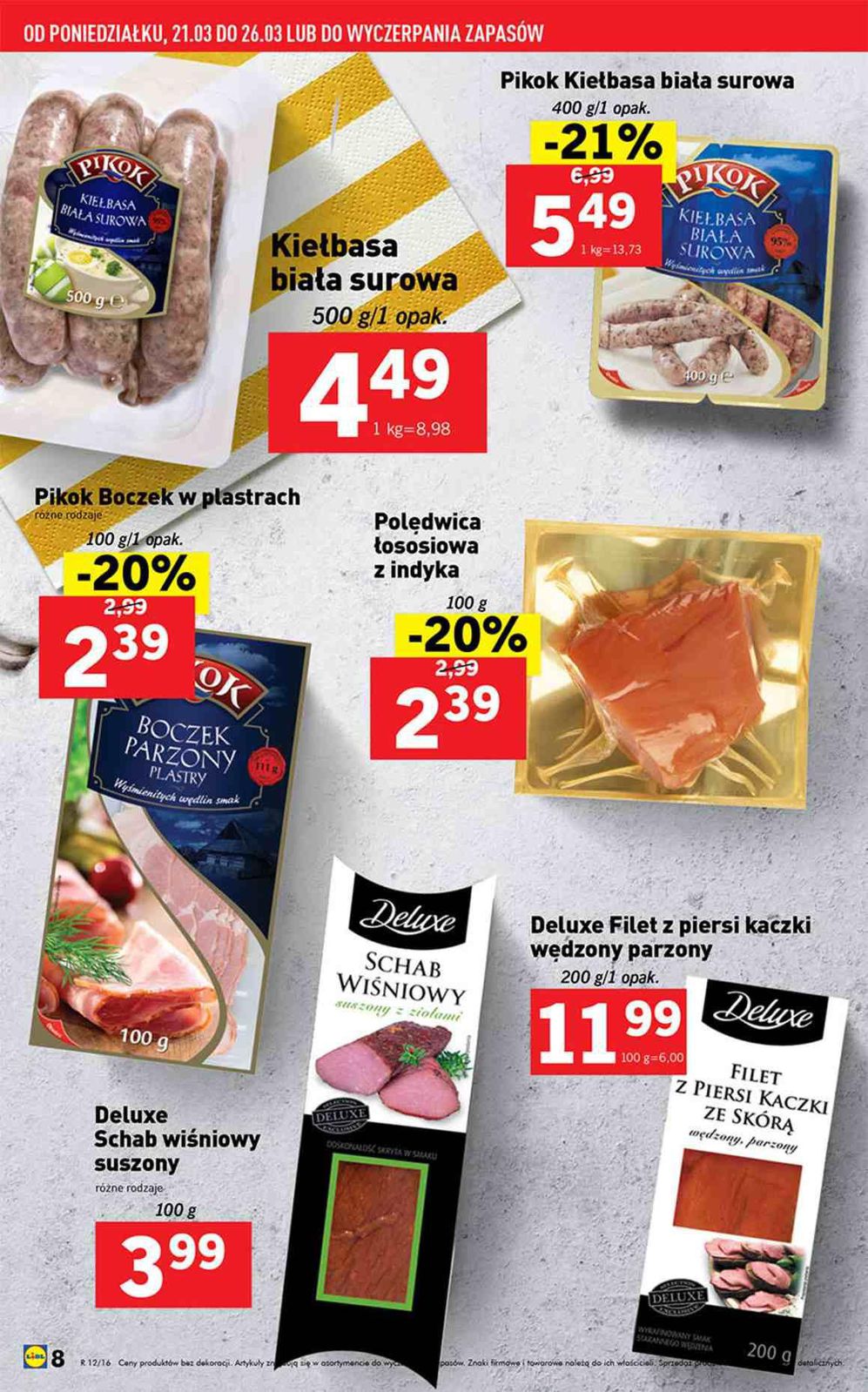 Gazetka promocyjna Lidl do 26/03/2016 str.8