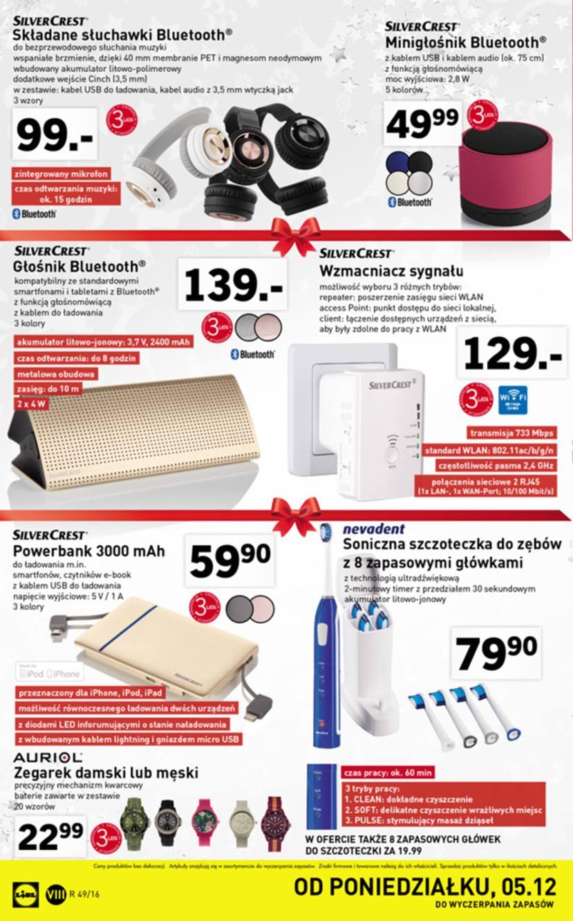 Gazetka promocyjna Lidl do 11/12/2016 str.30