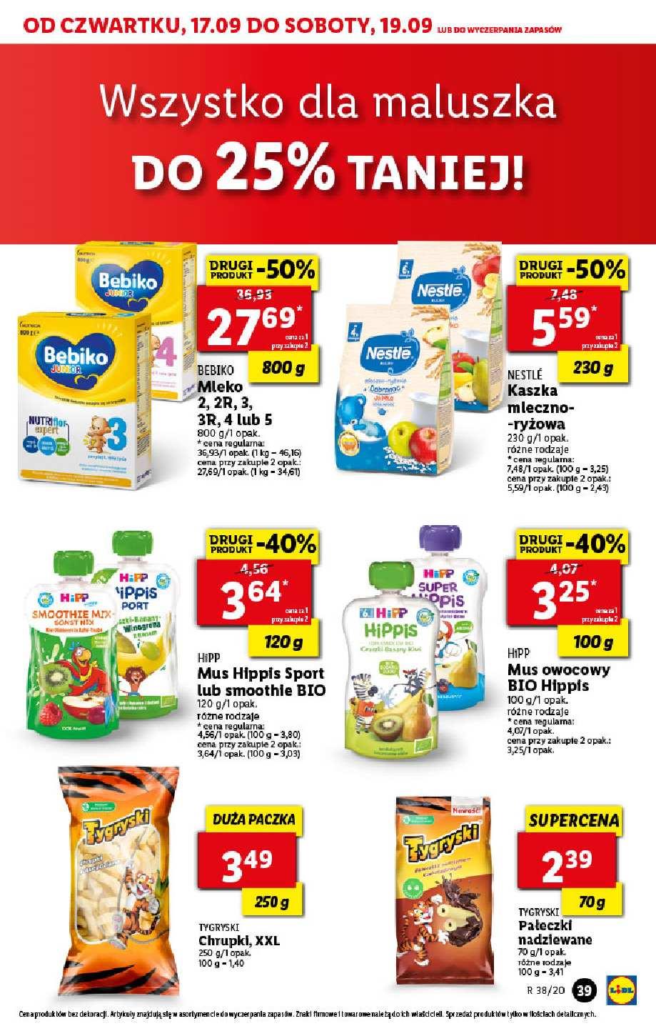 Gazetka promocyjna Lidl do 19/09/2020 str.39