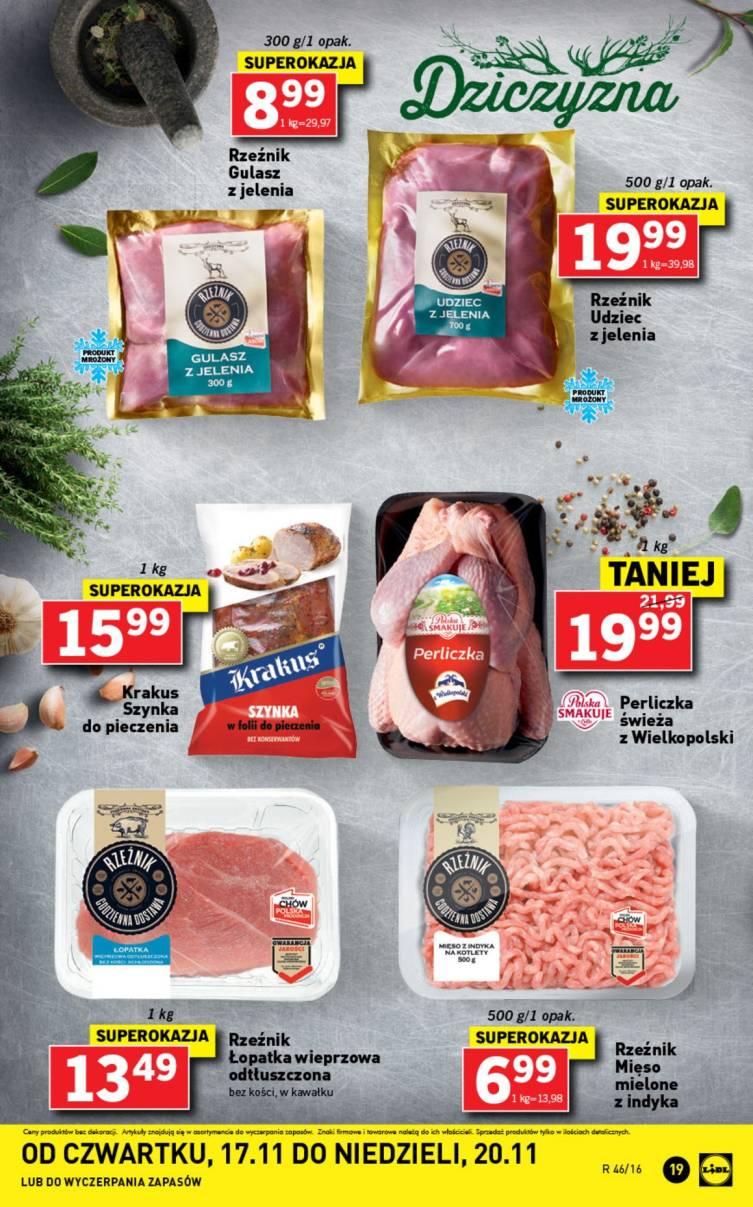 Gazetka promocyjna Lidl do 20/11/2016 str.19