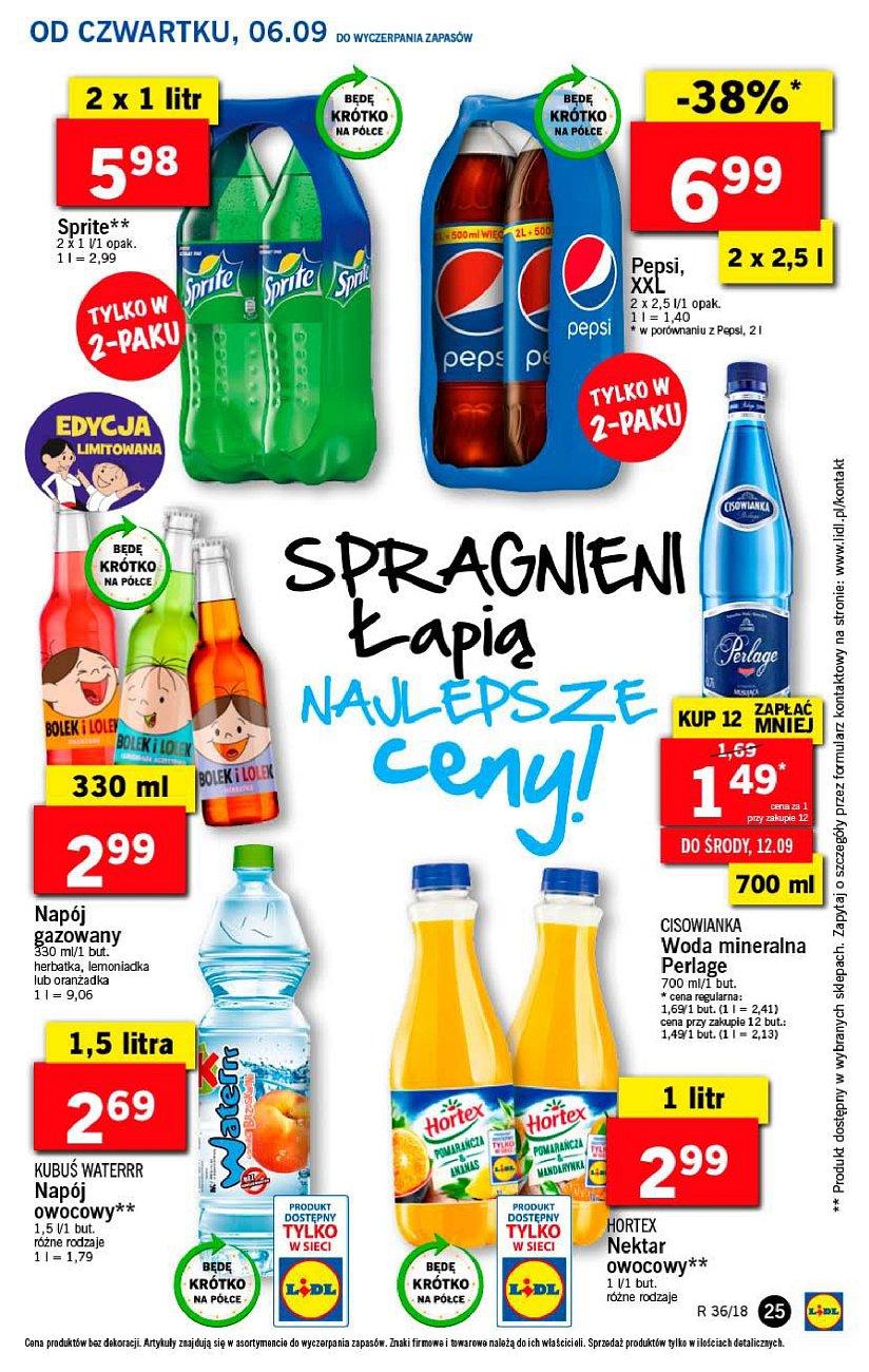 Gazetka promocyjna Lidl do 08/09/2018 str.25