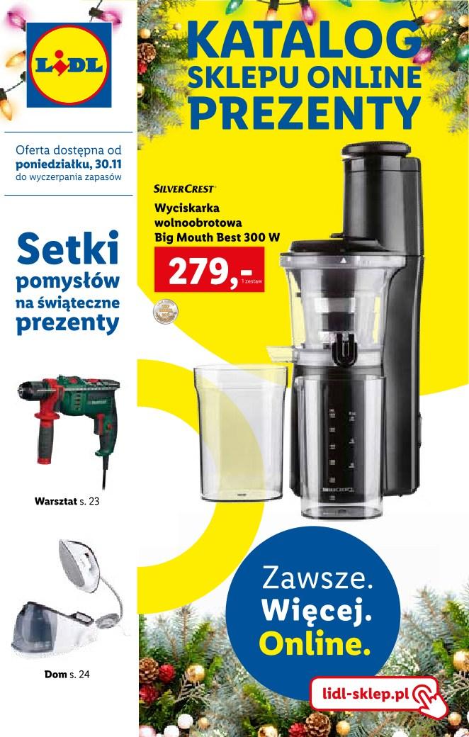 Gazetka promocyjna Lidl do 24/12/2020 str.1