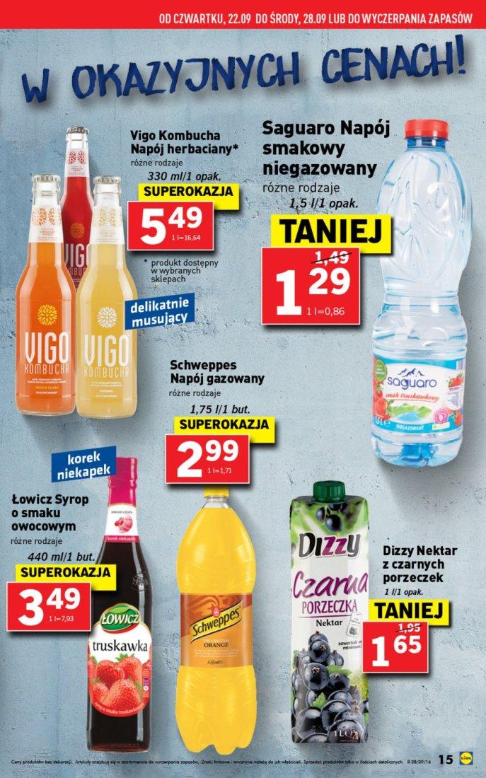 Gazetka promocyjna Lidl do 28/09/2016 str.15