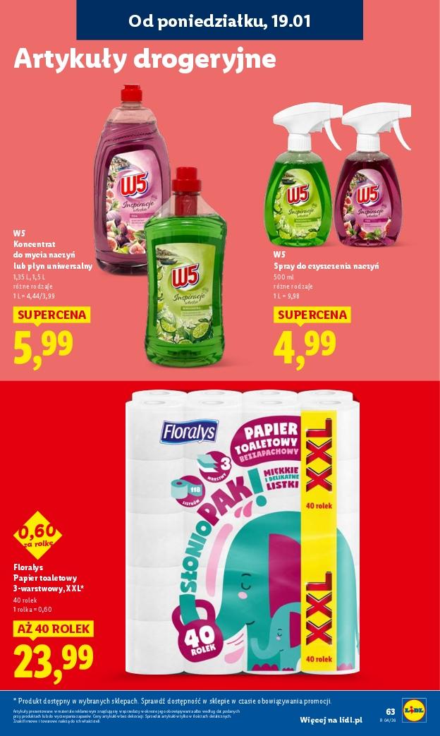 Gazetka promocyjna Lidl do 21/01/2026 str.63