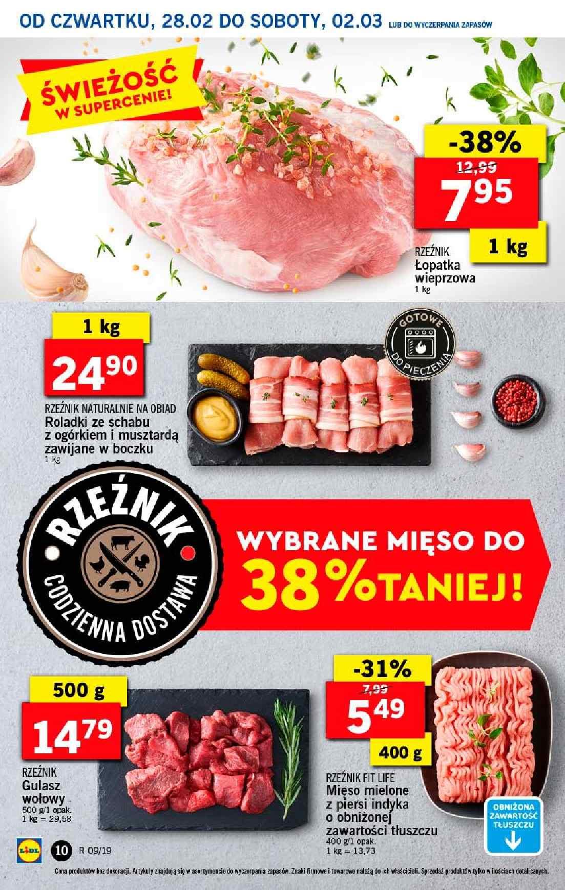 Gazetka promocyjna Lidl do 03/03/2019 str.10