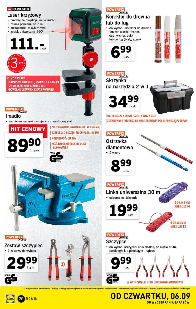 Gazetka promocyjna Lidl do 08/09/2018 str.20