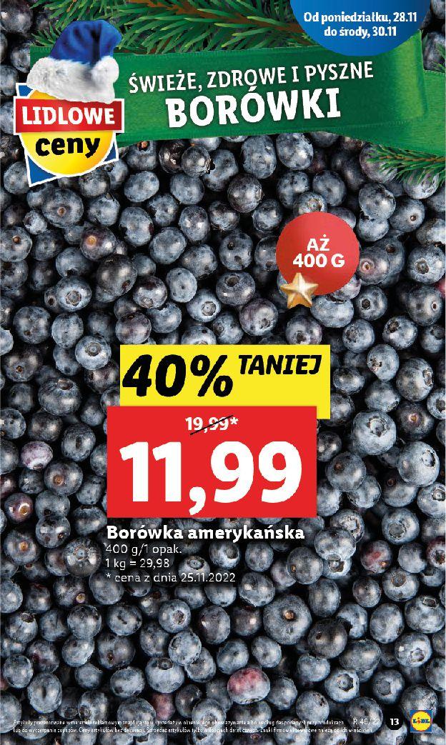 Gazetka promocyjna Lidl do 30/11/2022 str.13