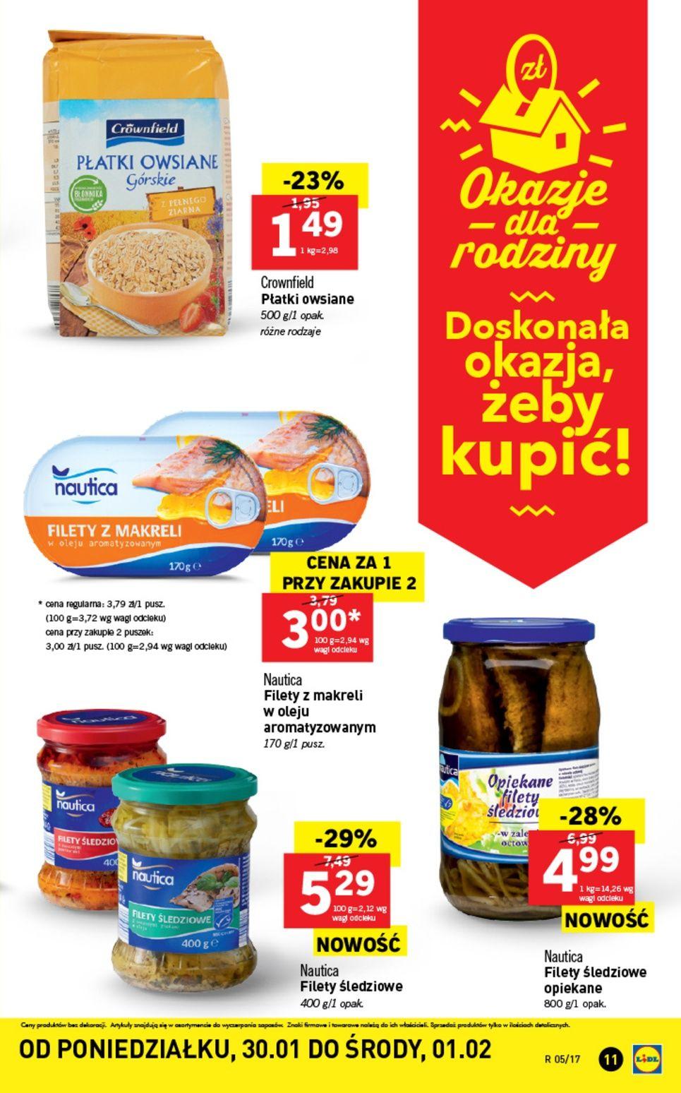 Gazetka promocyjna Lidl do 01/02/2017 str.11