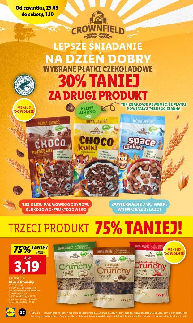 Gazetka promocyjna Lidl do 01/10/2022 str.32