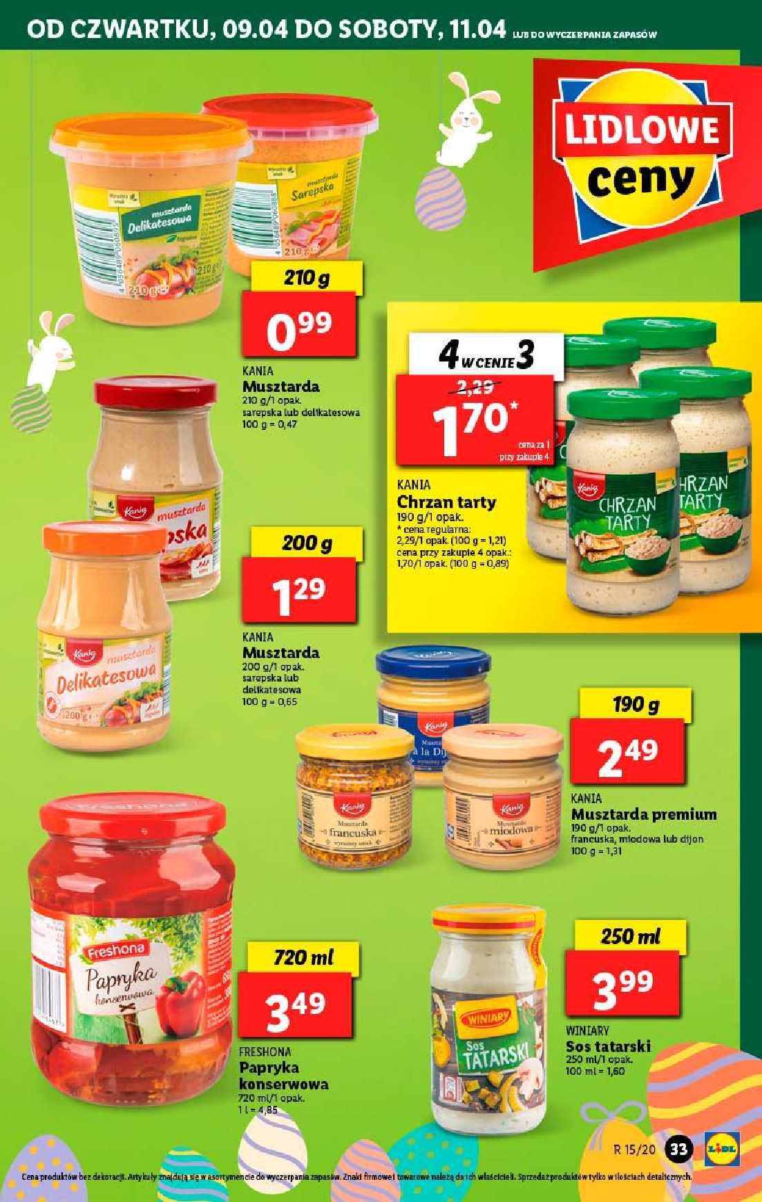 Gazetka promocyjna Lidl do 11/04/2020 str.33