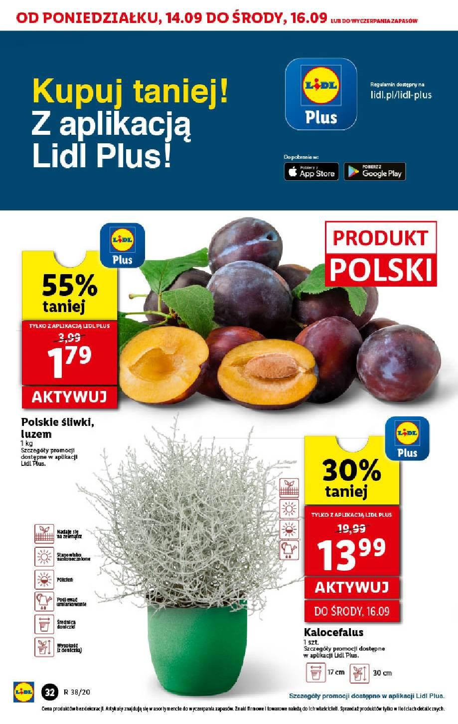 Gazetka promocyjna Lidl do 16/09/2020 str.32