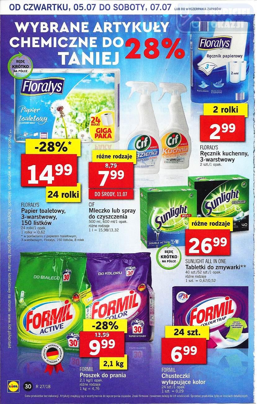 Gazetka promocyjna Lidl do 07/07/2018 str.30