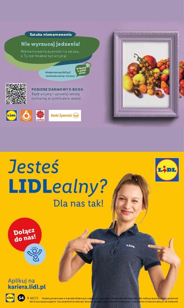 Gazetka promocyjna Lidl do 05/10/2022 str.54