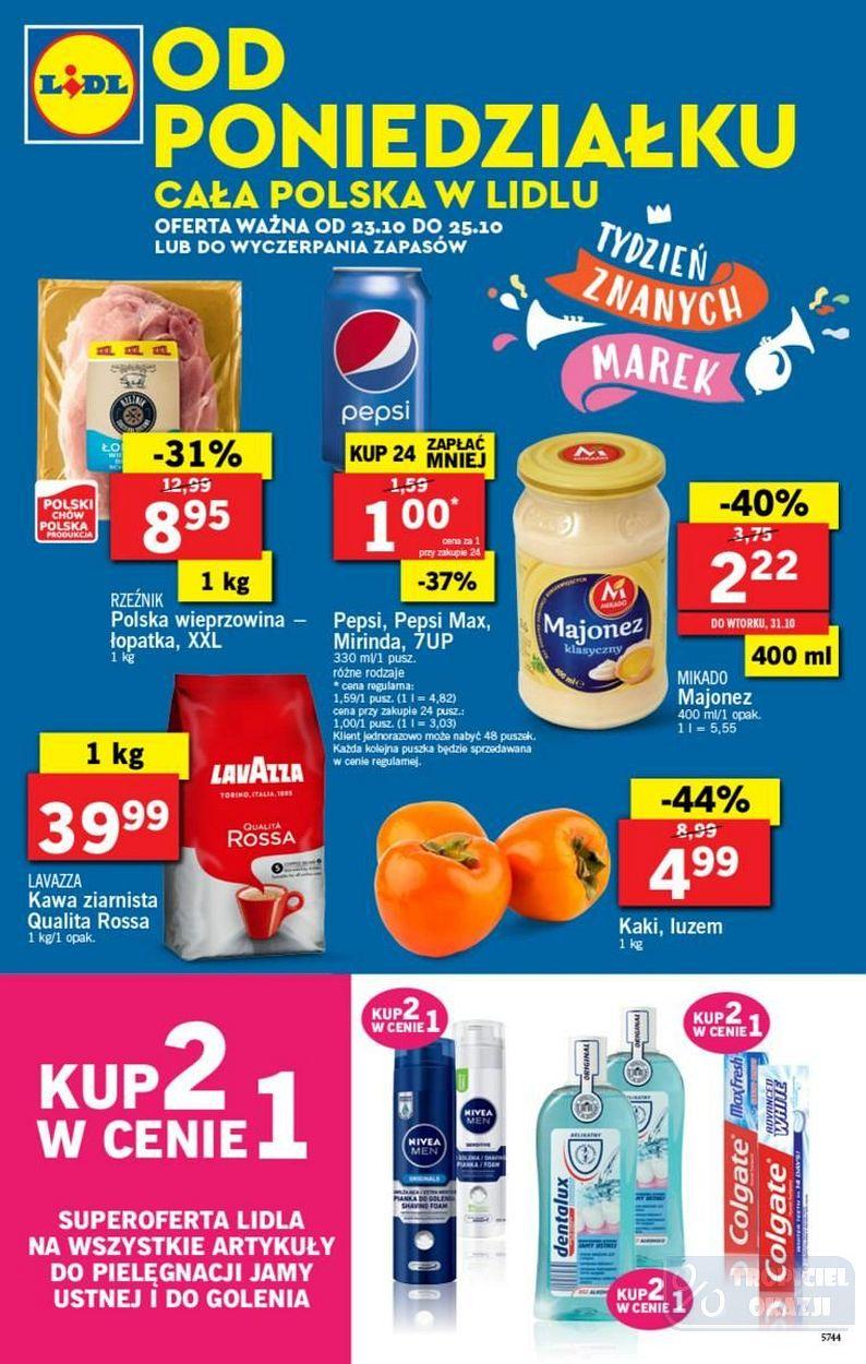 Gazetka promocyjna Lidl do 26/10/2017 str.1