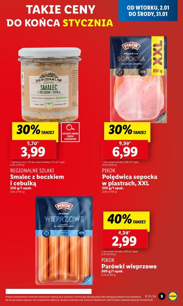 Gazetka promocyjna Lidl do 03/01/2024 str.9