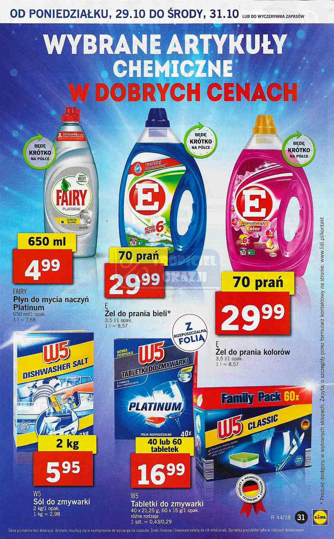 Gazetka promocyjna Lidl do 31/10/2018 str.31