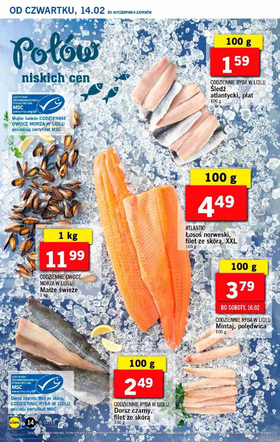 Gazetka promocyjna Lidl do 16/02/2019 str.14